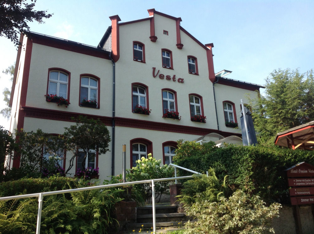 Hotel - Pension Vesta บัดเอลสเตอร์ ภายนอก รูปภาพ